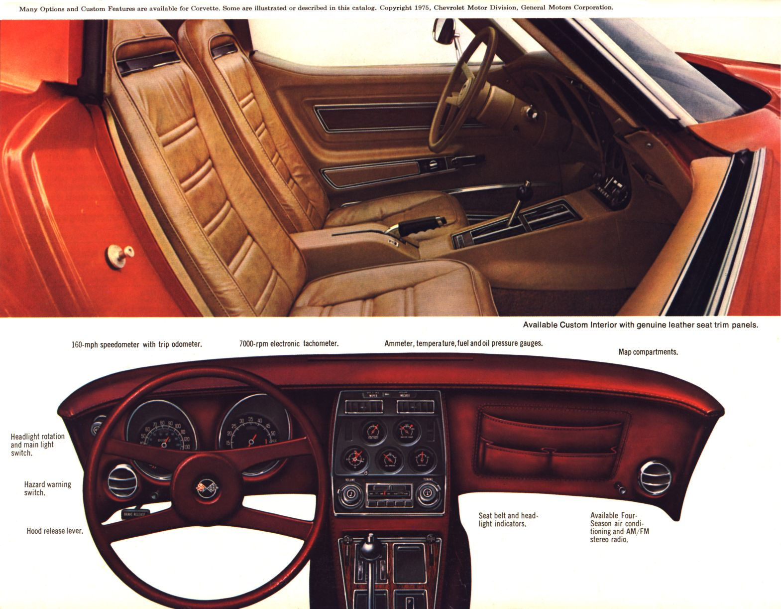 1976 Corvette Brochure Page 4